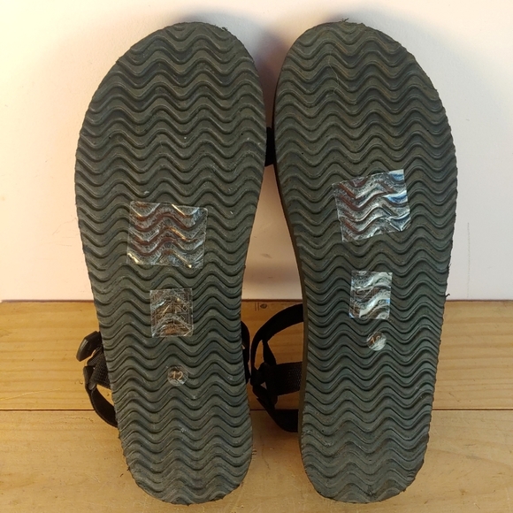 (Free with any purchase) Joe fresh black sandals men's size 12 US - Picture 7 of 7